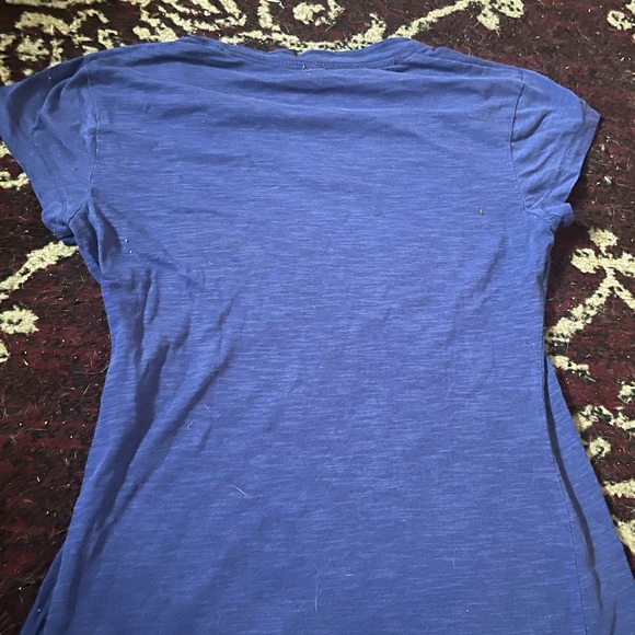 Blue Womens T-Shirt. Size medium fits more small. - Picture 4 of 4